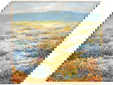 HUGO NAUDE SOUTH AFRICAN IMPRESSIONIST OIL PAINTING