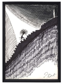 AMERICAN DRAWING ATTR TO TIMOTHY WALTER BURTON STAIRS