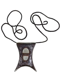 MAURITANIAN TUAREG MIXED METAL AMULET PENDANT