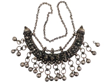 AFRICAN ETHIOPIAN TELSUM METAL NECKLACE AGAINST EVIL