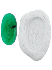 ANCIENT ROMAN EMPIRE HARD STONE INTAGLIO SEAL
