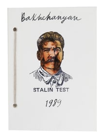 1989 VAGRICH BAKHCHANYAN STALIN TEST ZINE