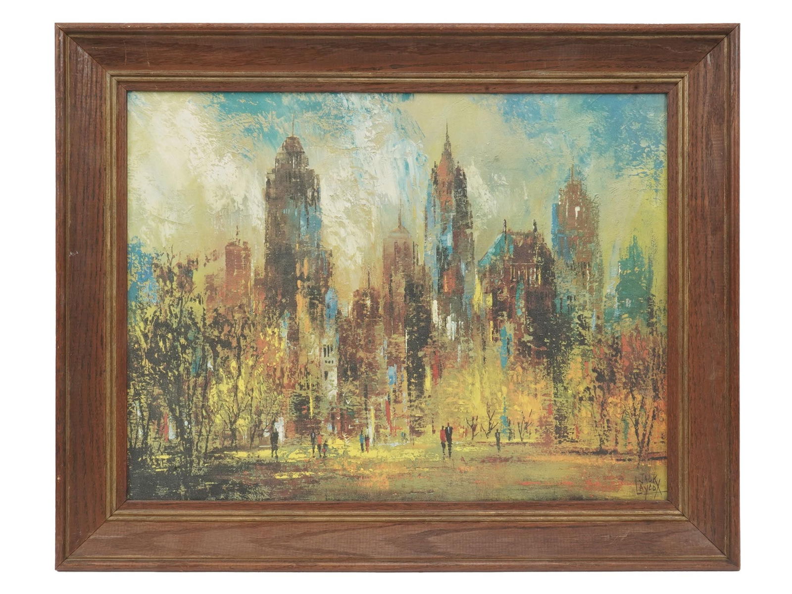 AMERICAN PRINT SUNDAY AFTERNOON BY JACK LAYCOX (1 of 6)