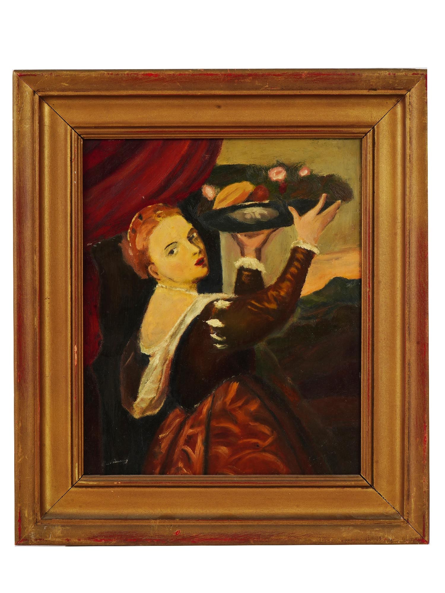 AFTER TITIAN RENAISSANCE PORTRAIT OIL PAINTING (1 of 4)