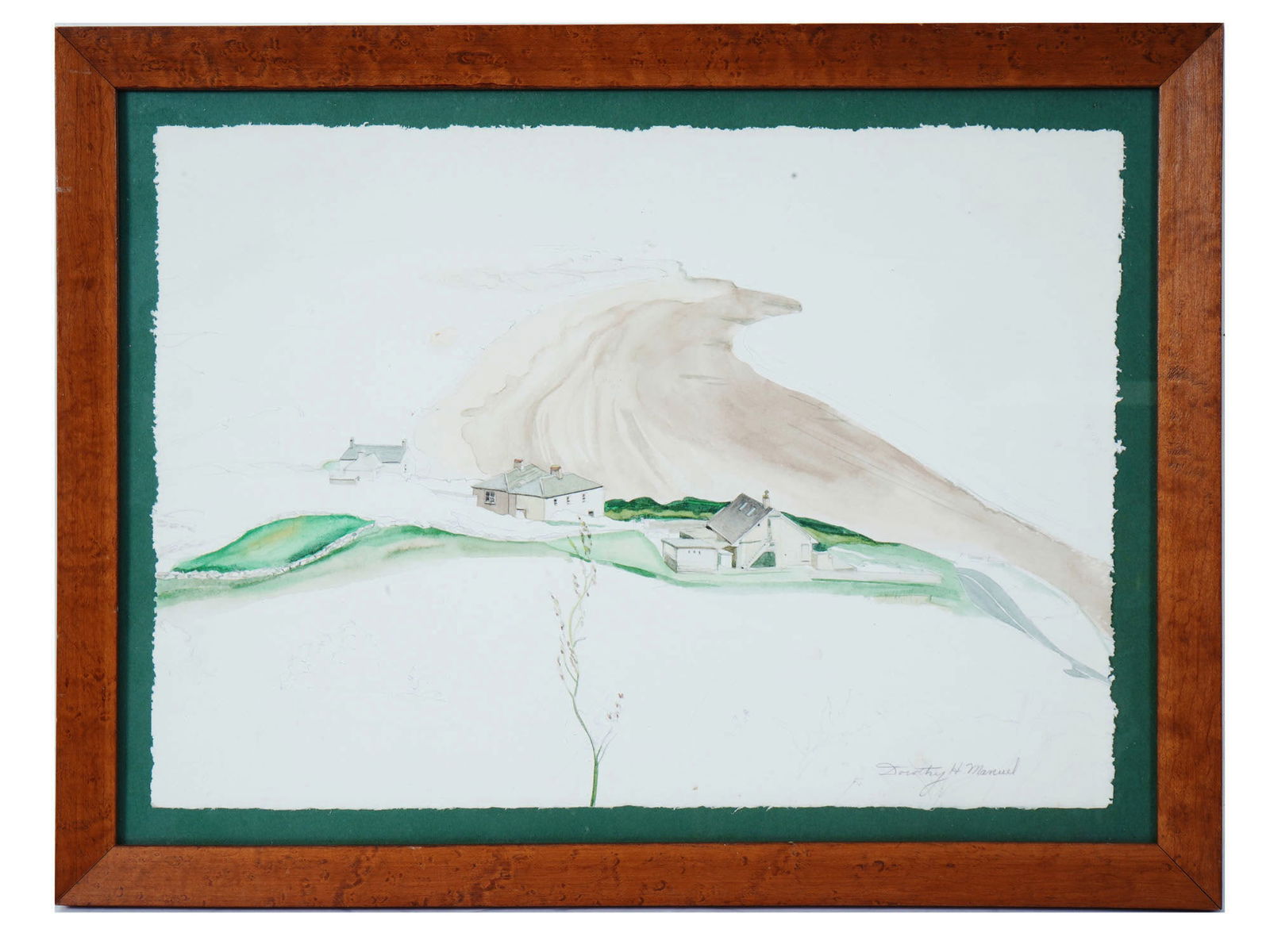 AMERICAN WATERCOLOR PAINTING BY DOROTHY H MANUEL (1 of 4)