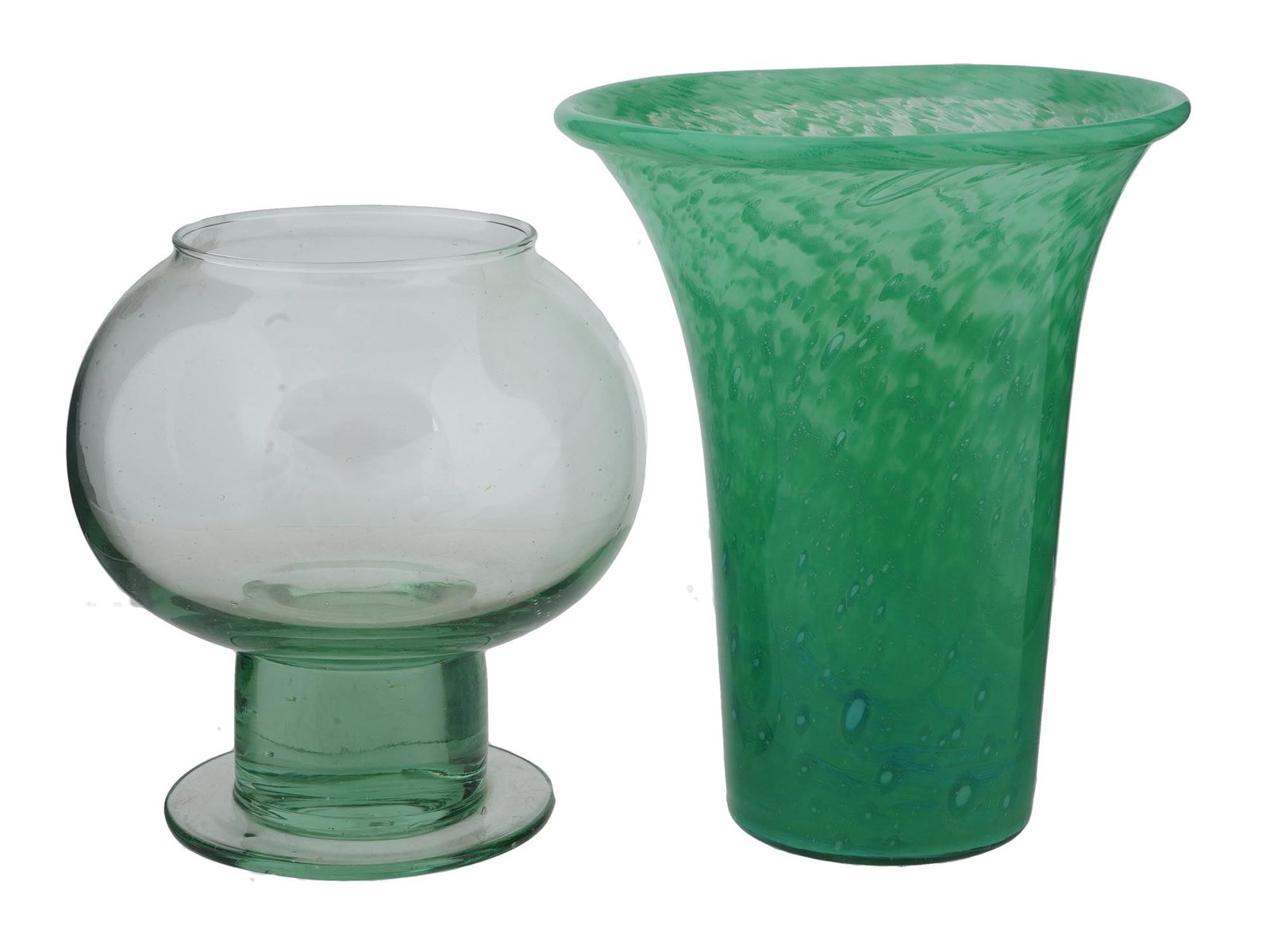 MID CENTURY DURAND KIMBALL CLUTHRA GLASS VASE (1 of 5)