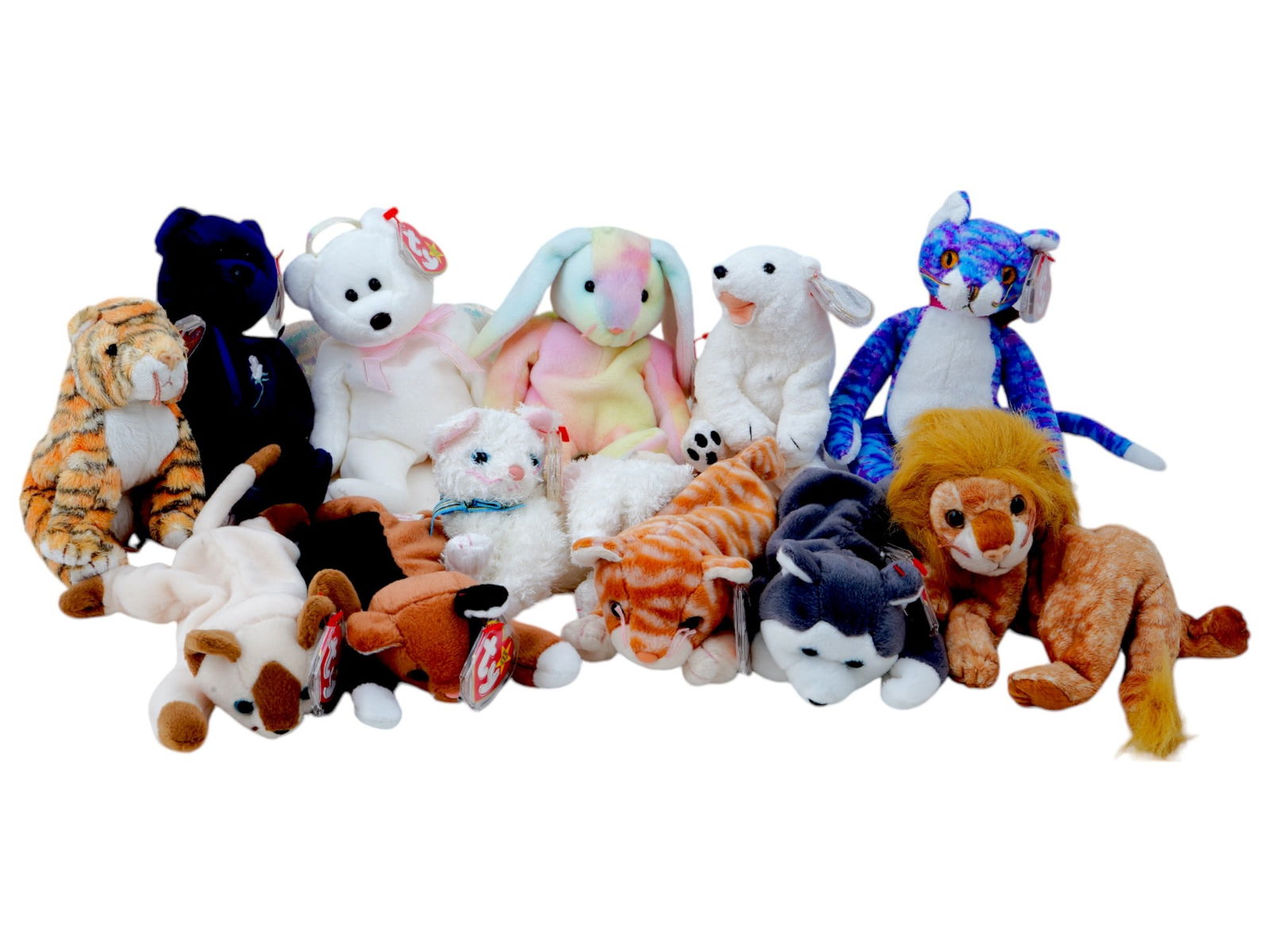 VINTAGE BEANIE BABIES ANIMAL PLUSH TOYS (1 of 8)