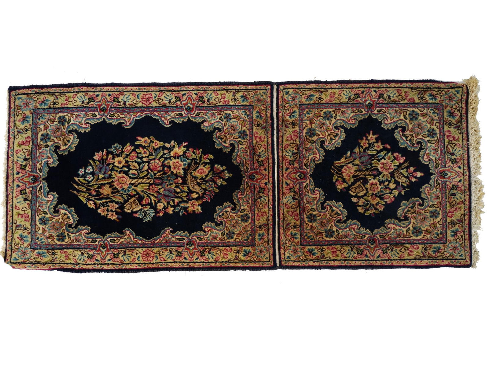CLASSIC PERSIAN KERMAN HAND KNOTTED WOOL AREA RUG (1 of 6)