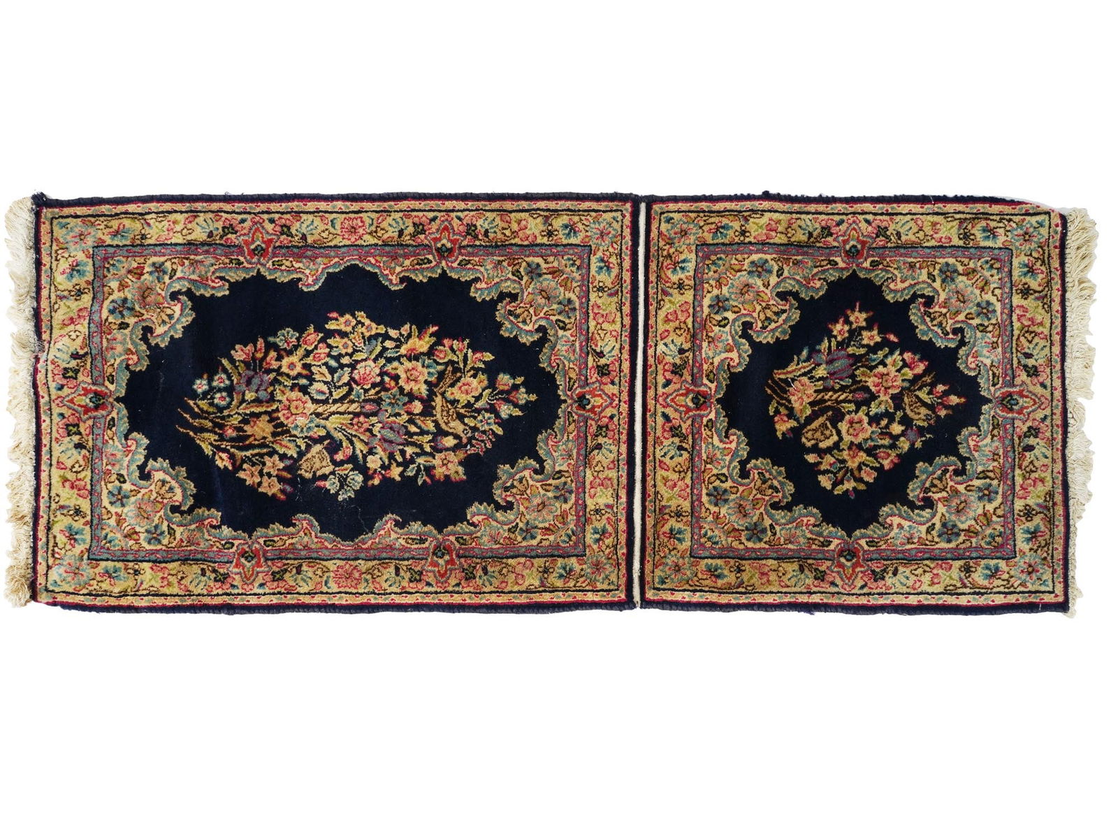 CLASSIC PERSIAN KERMAN HAND KNOTTED WOOL AREA RUG (1 of 4)