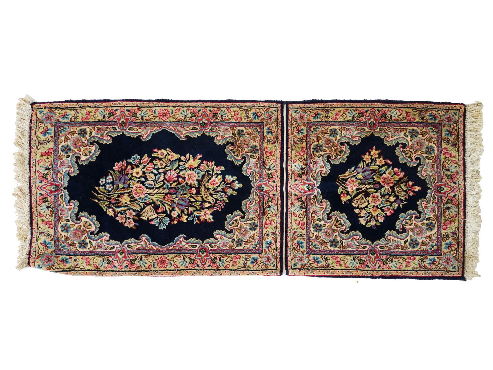 CLASSIC PERSIAN KERMAN HAND KNOTTED WOOL AREA RUG (1 of 4)