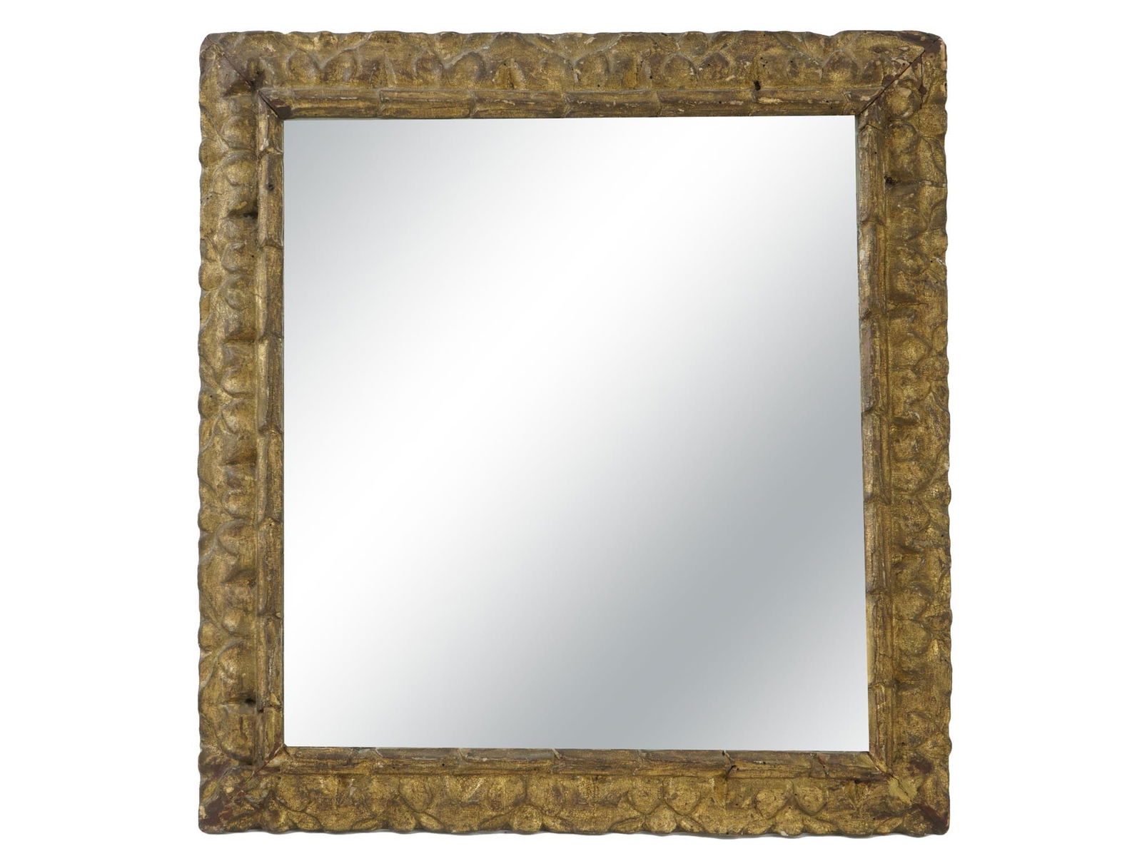 WALL MIRROR IN ANTIQUE ORNATE GOLDEN FRAME (1 of 4)