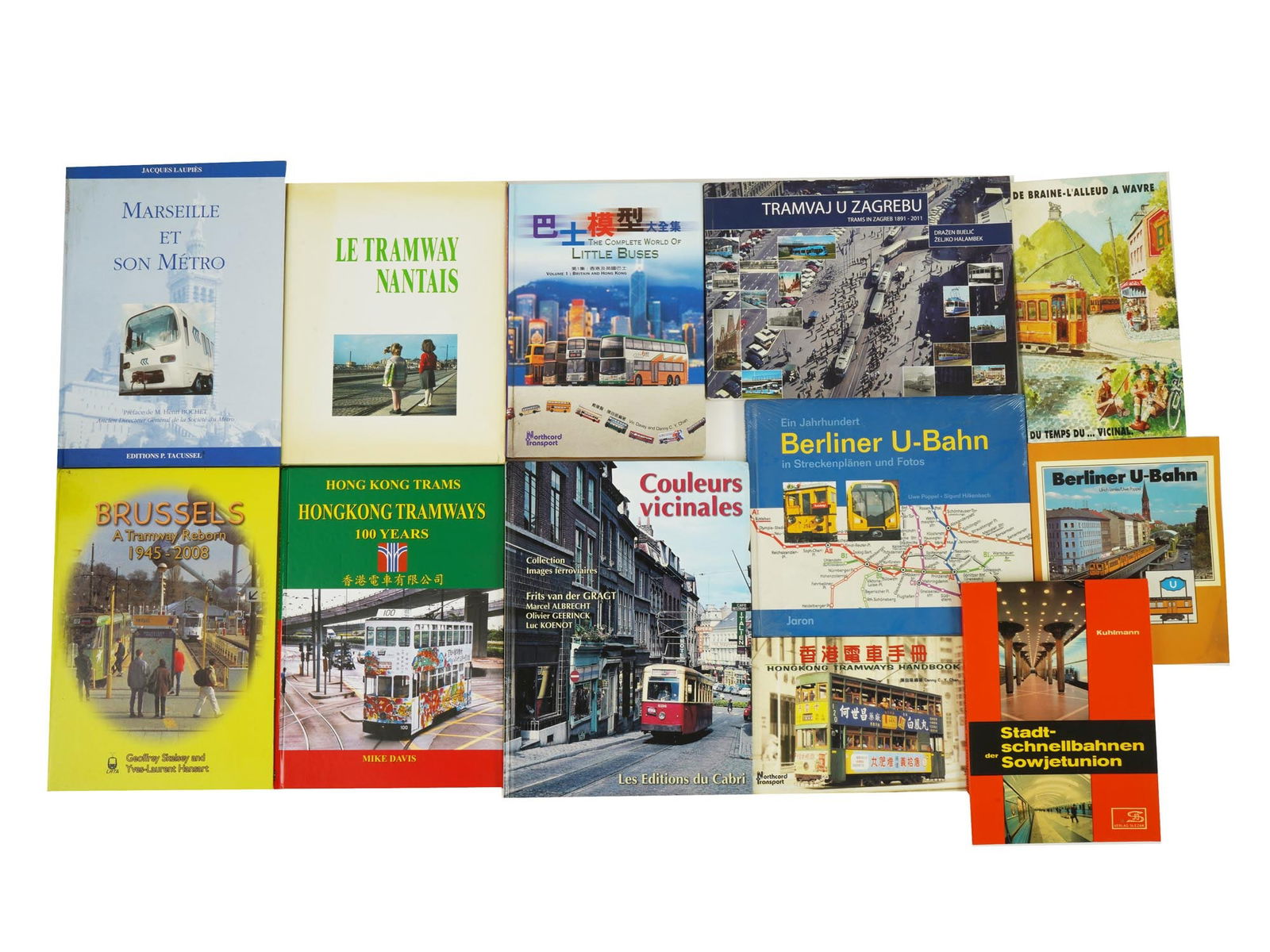 VINTAGE BOOKS ABOUT EUROPEAN PUBLIC TRANSPORTATION (1 of 18)