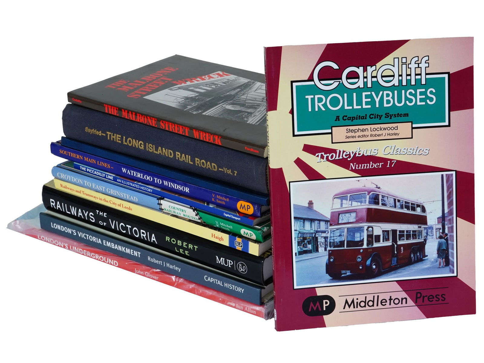 VINTAGE BOOKS ABOUT ENGLISH PUBLIC TRANSPORTATION (1 of 4)