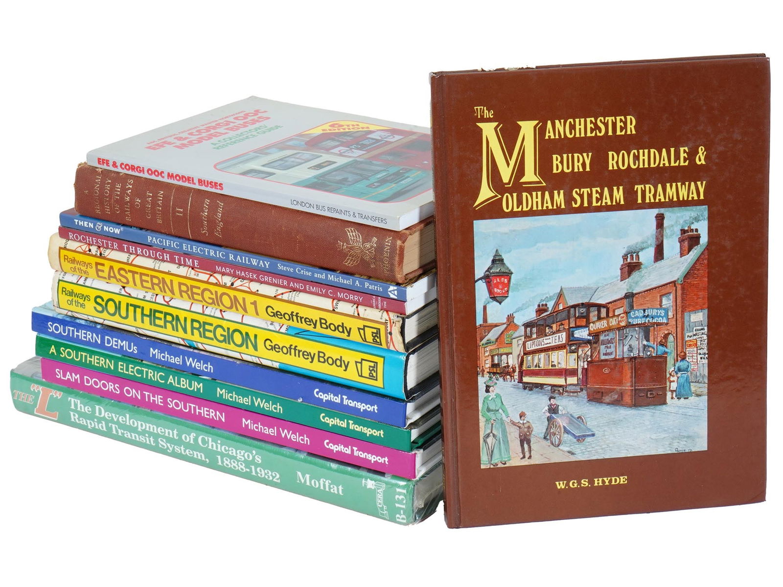 VINTAGE BOOKS ABOUT PUBLIC TRANSPORTATION (1 of 4)