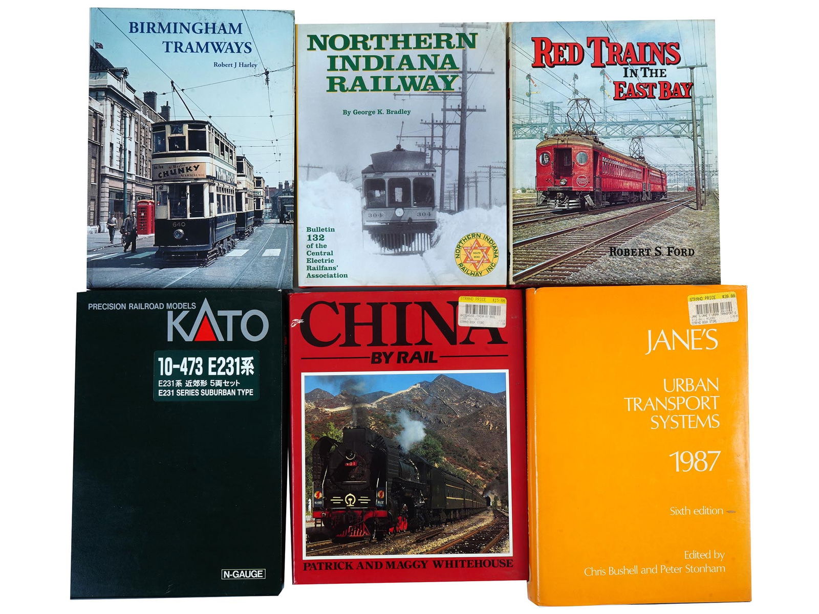 VINTAGE BOOKS ABOUT PUBLIC TRANSPORT AND RAILROAD (1 of 5)