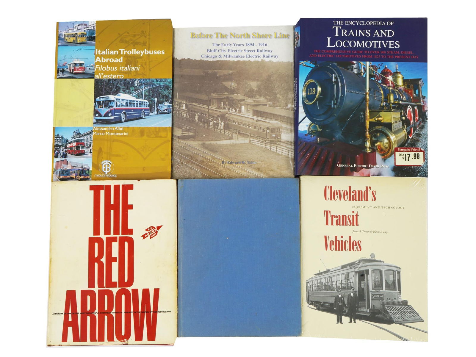 VINTAGE BOOKS ABOUT PUBLIC TRANSPORT AND RAILWAY (1 of 12)
