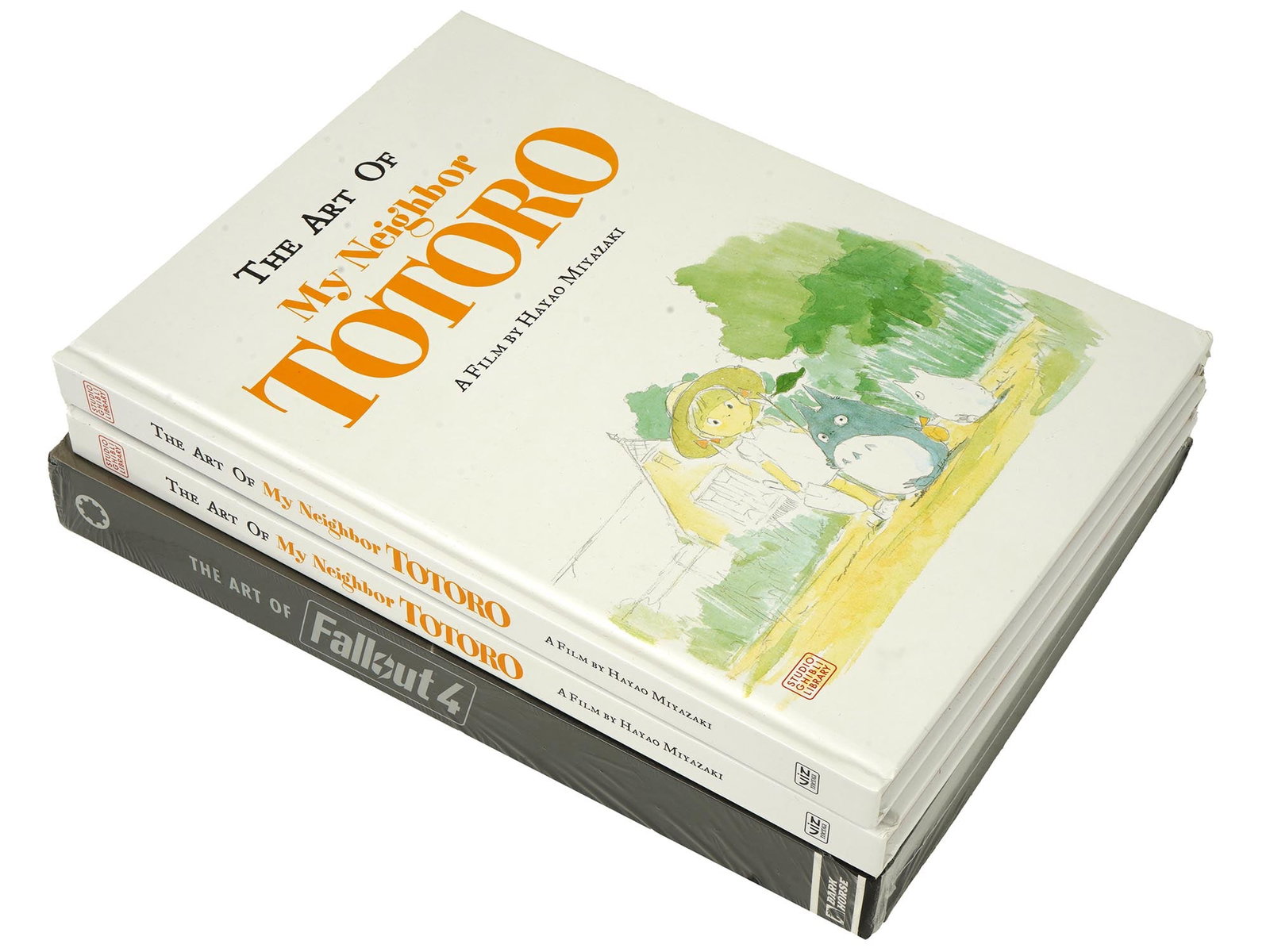 MY NEIGHBOR TOTORO AND FALLOUT 4 ILLUSTRATED BOOKS (1 of 10)