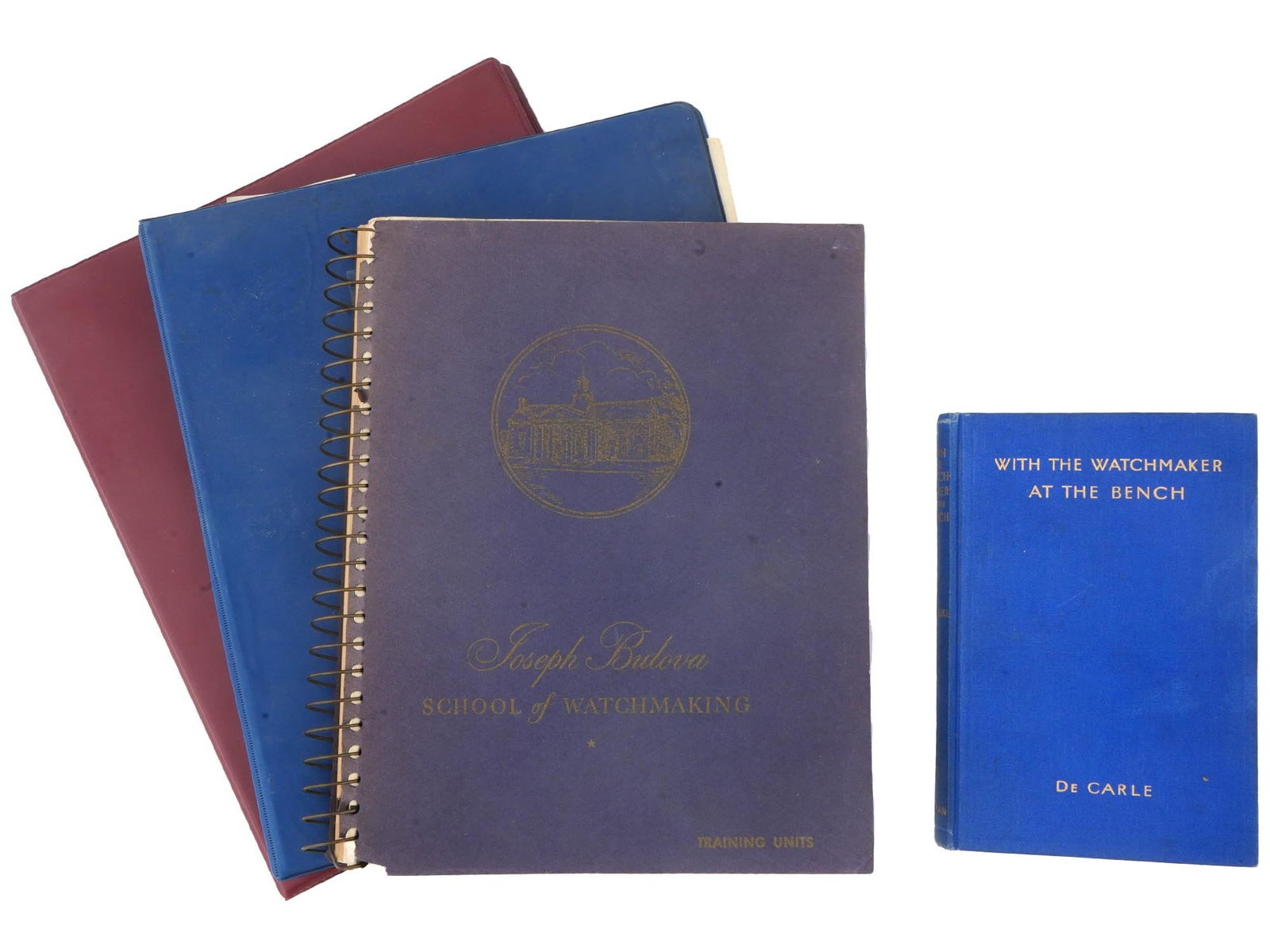 WATCHMAKING BOOKS AND MANUALS BY LONGINES BULOVA (1 of 10)