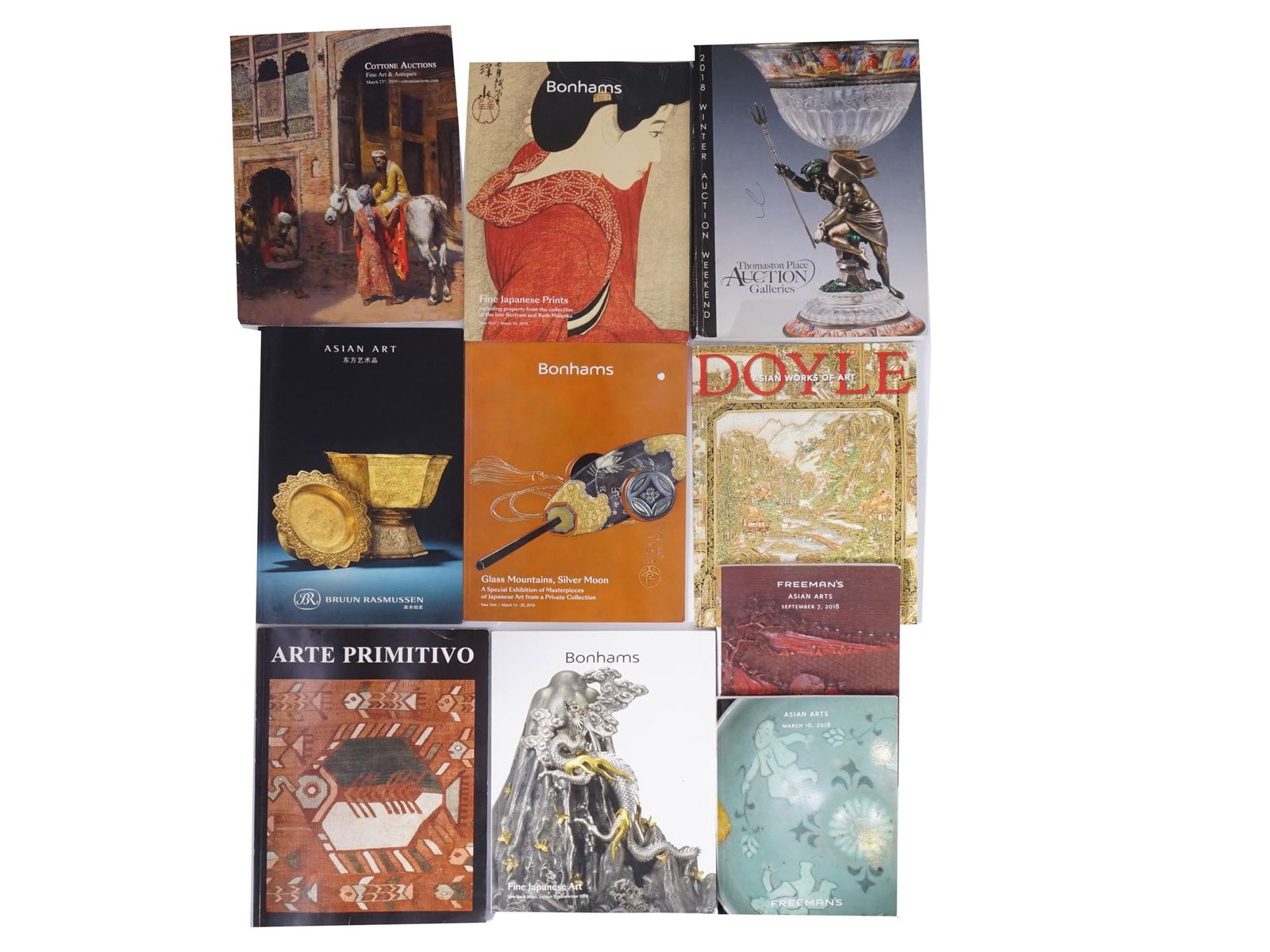 ASIAN ART AUCTION CATALOGS DOYLE BONHAMS FREEMANS (1 of 5)