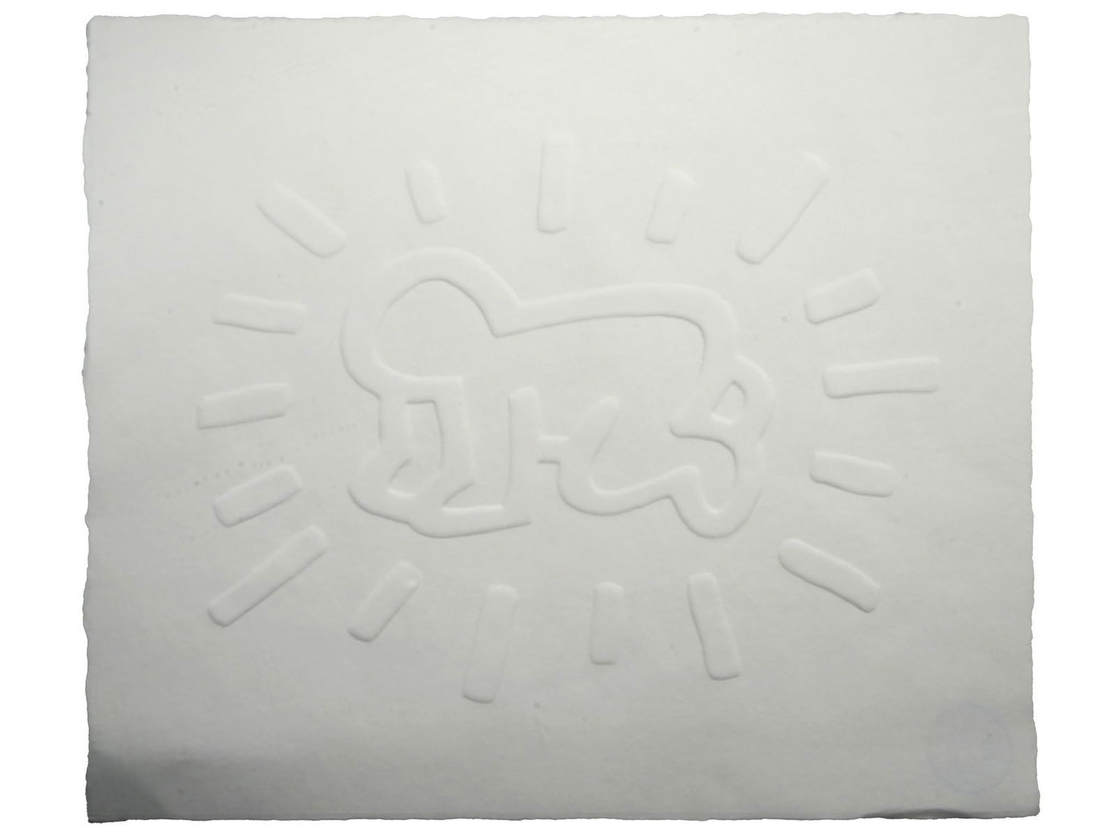 KEITH HARING RADIANT BABY EMBOSSING (1 of 3)