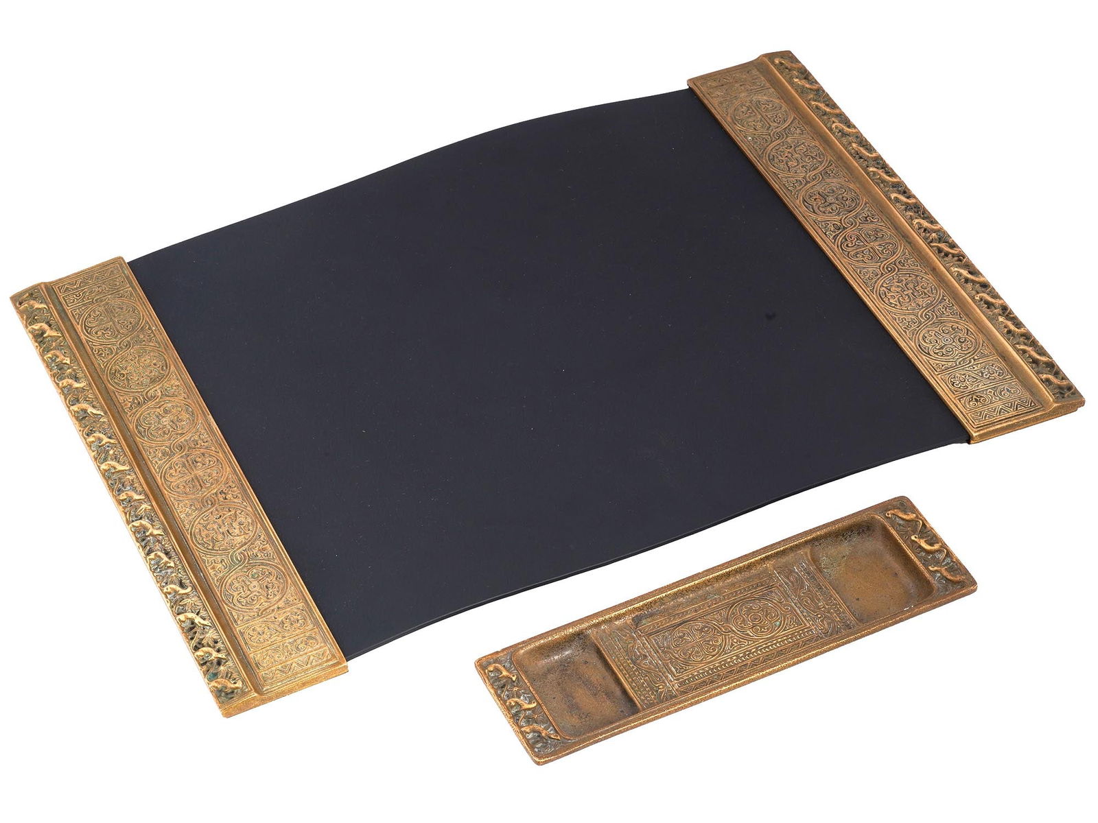 TIFFANY STUDIOS VENETIAN BRONZE DESK ACCESSORIES (1 of 6)