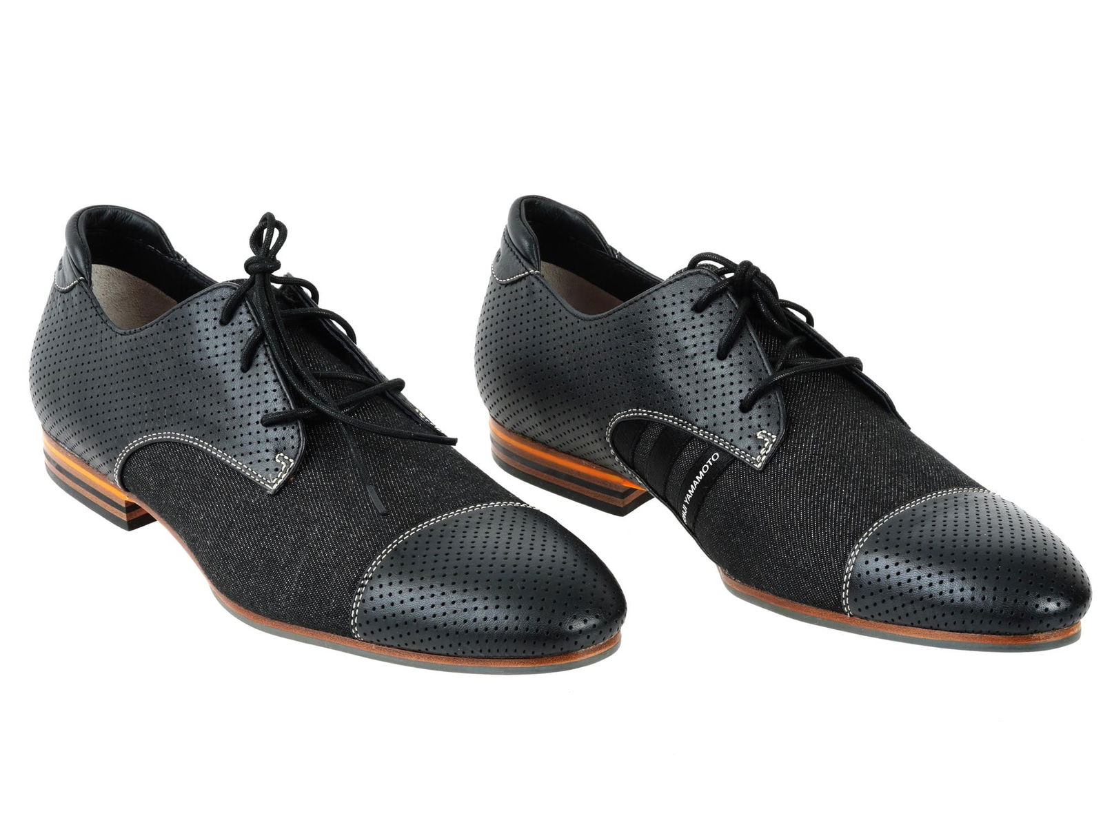 NEW BLACK LEATHER SHOES BY ADIDAS AND YOHJI YAMAMOTO (1 of 6)