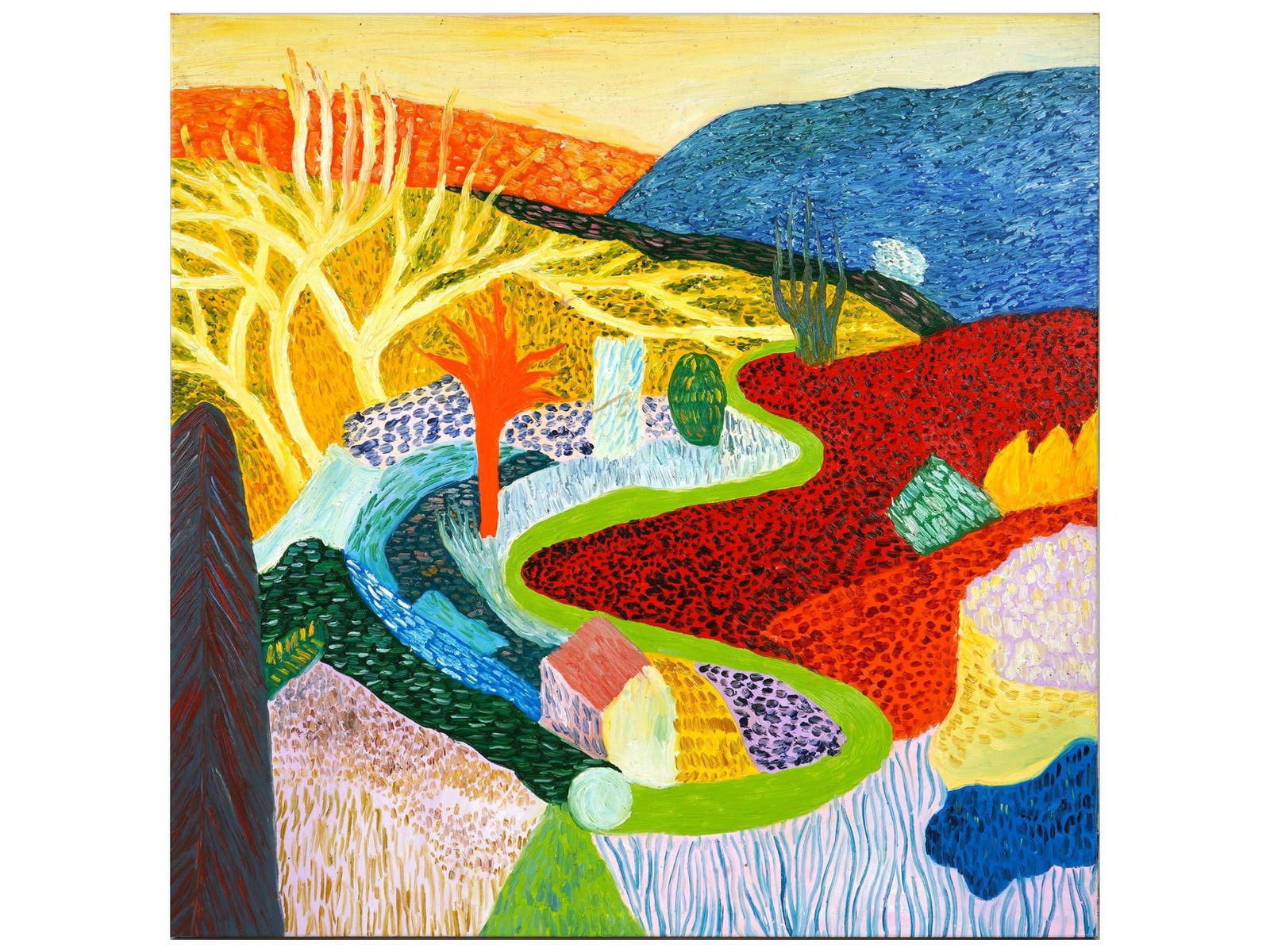 STYLE OF MATTHEW WONG CANADIAN OIL PAINTING (1 of 7)