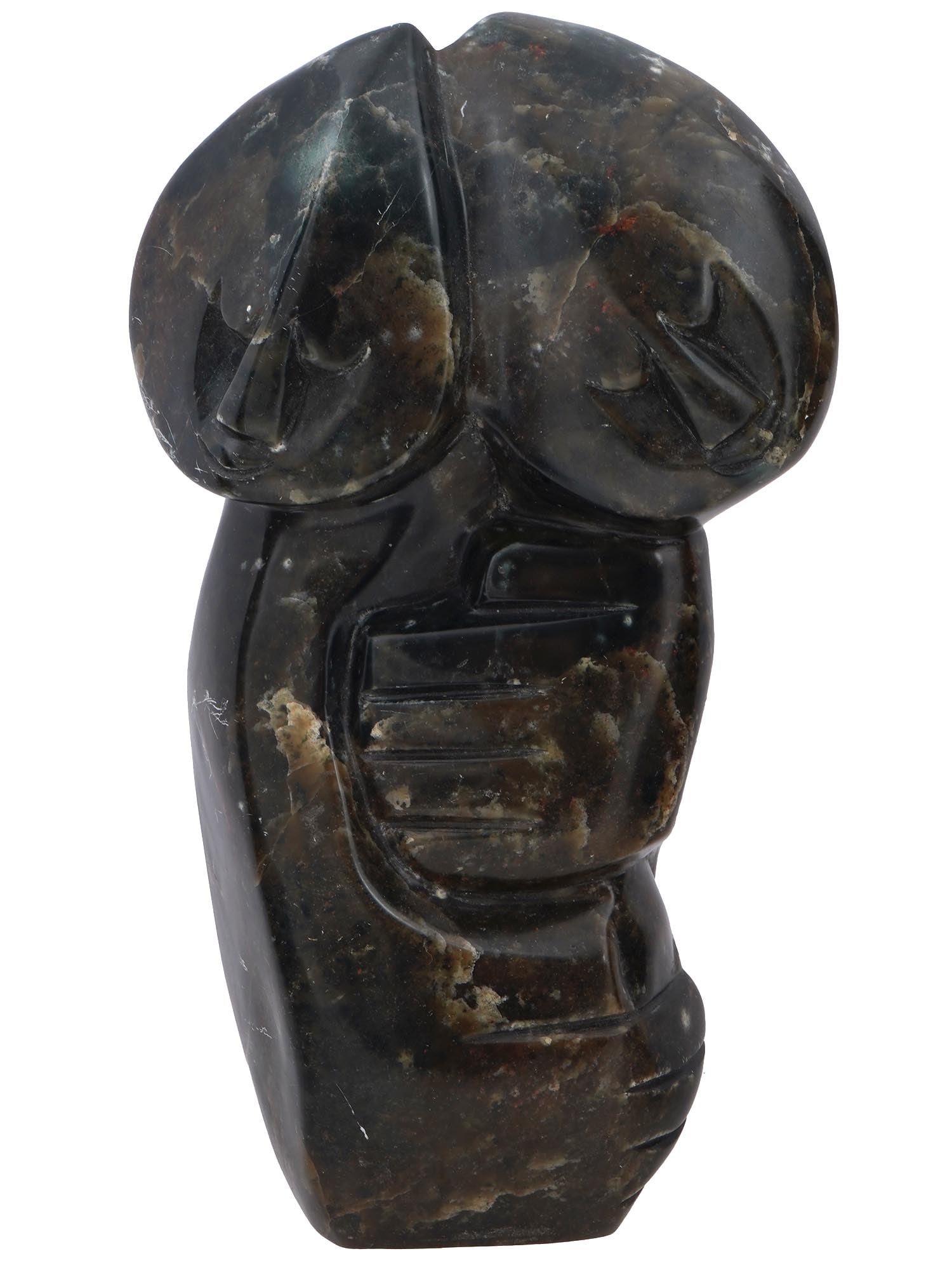 MODERN AFRICAN MARBLE SCULPTURE BY PETER MREWA (1 of 7)