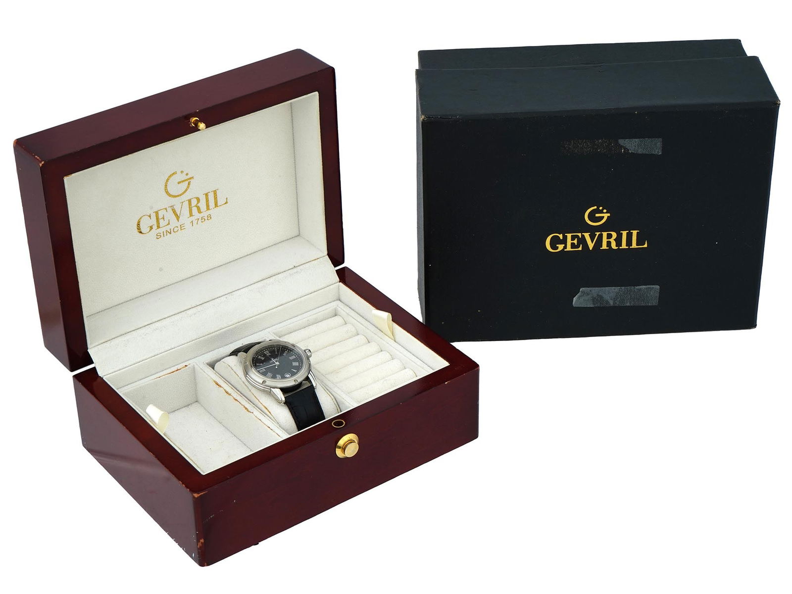 GEVRIL SWISS MADE WATER RESISTANT WRIST WATCH IOB (1 of 12)