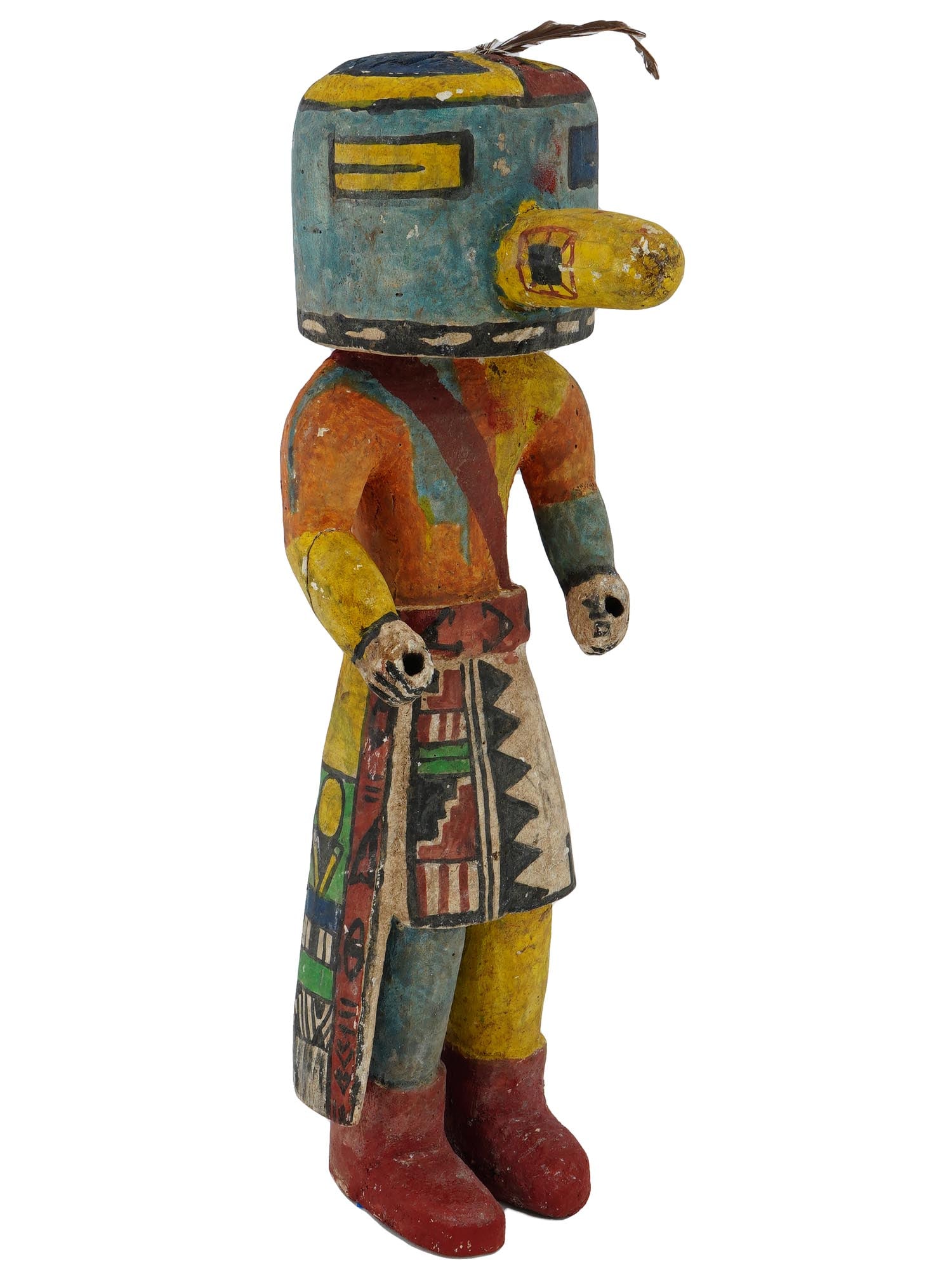 NATIVE AMERICAN HOPI KACHINA HAND CARVED WOOD DOLL (1 of 7)