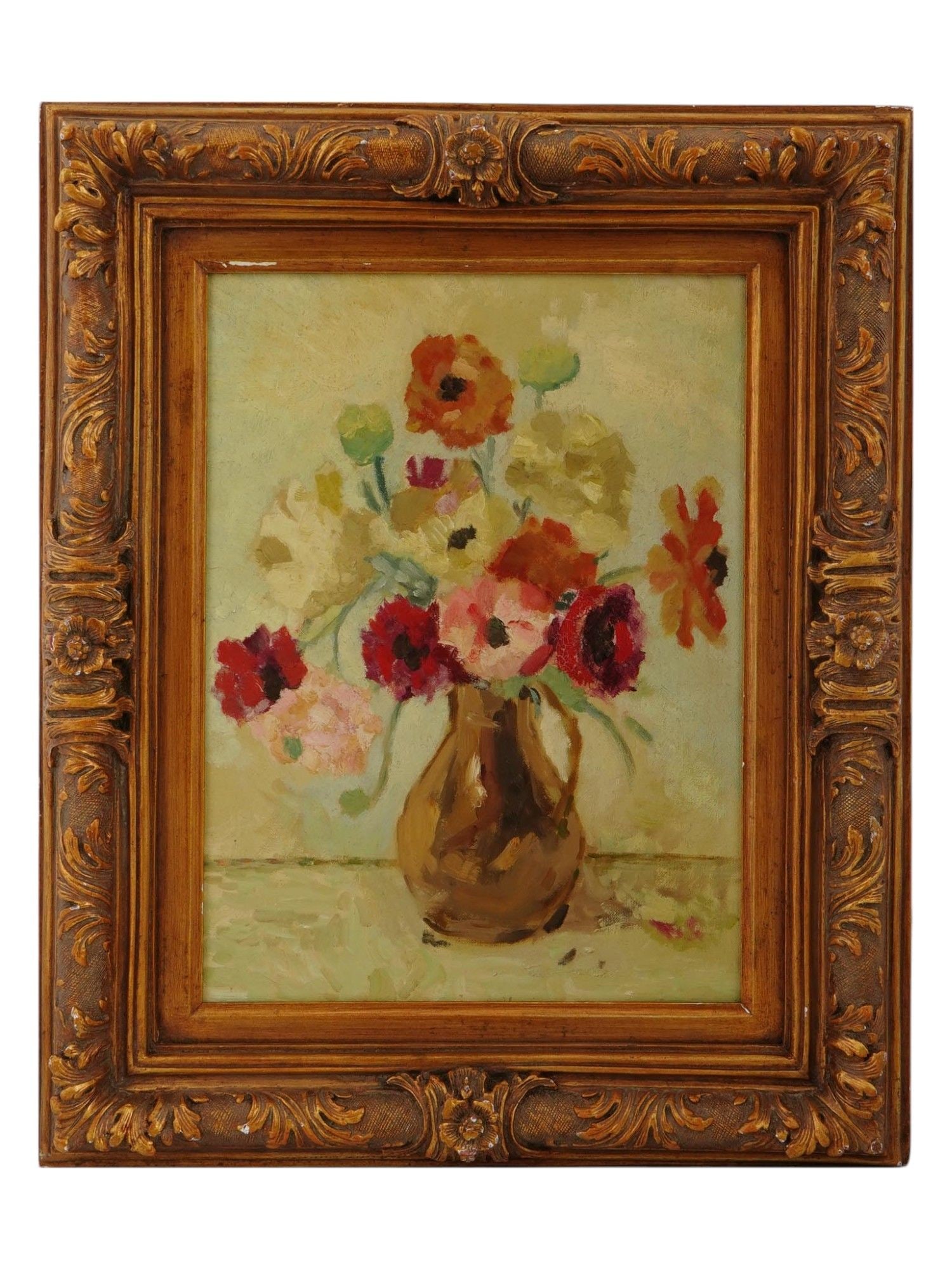 ALBERT EDWARD YORK AMERICAN STILL LIFE OIL PAINTING (1 of 4)