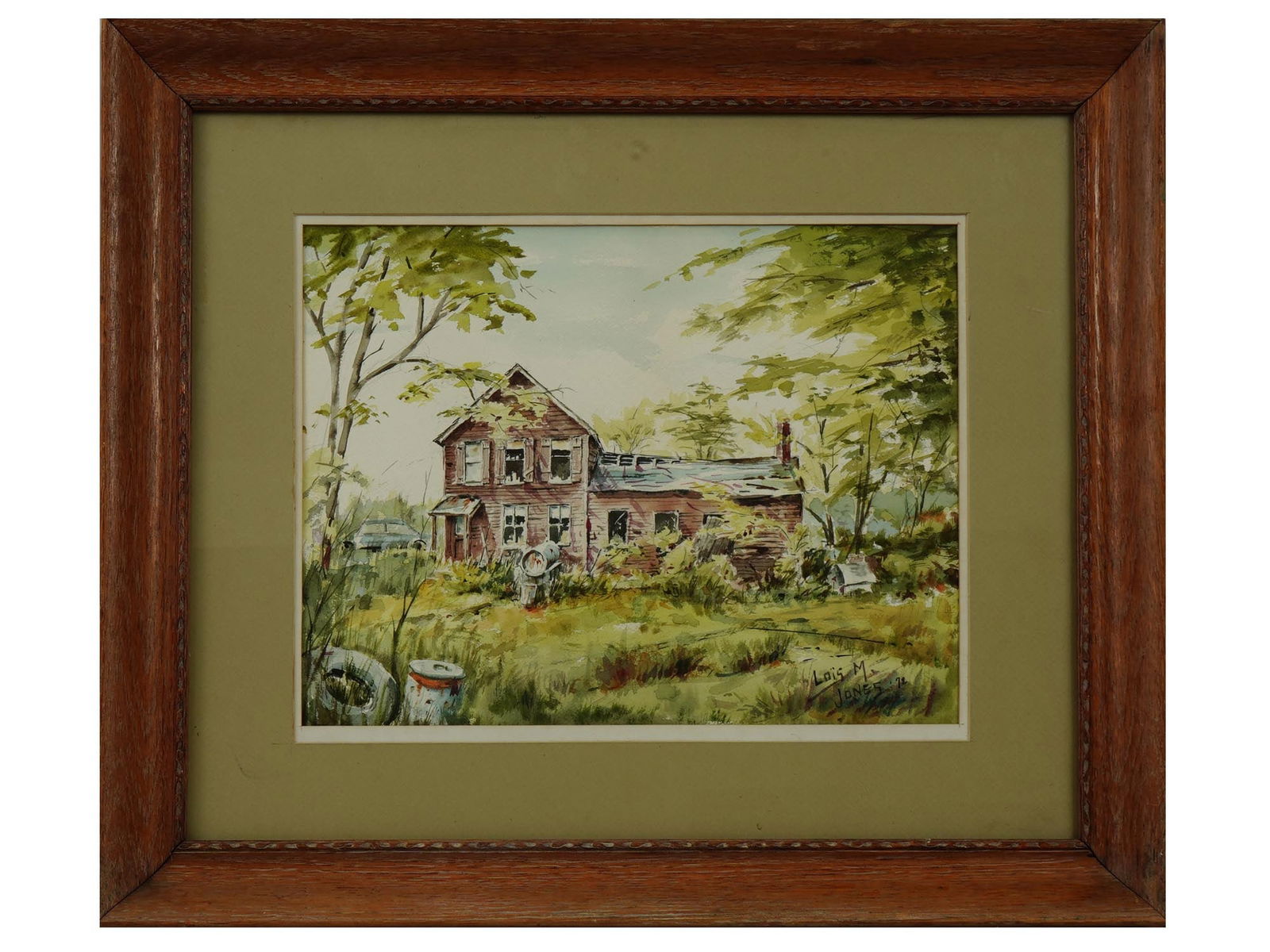 LOIS MAILOU JONES AMERICAN WATERCOLOR PAINTING (1 of 4)