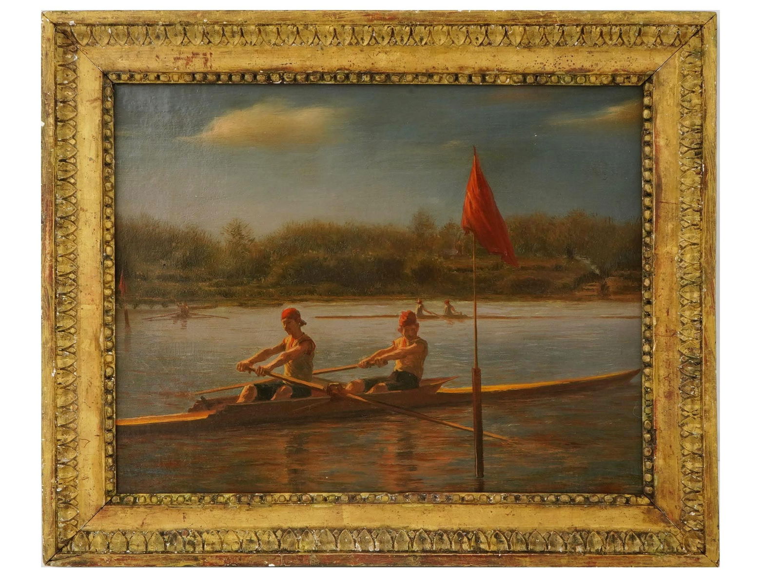 AFTER THOMAS EAKINS AMERICAN LANDSCAPE PAINTING (1 of 4)