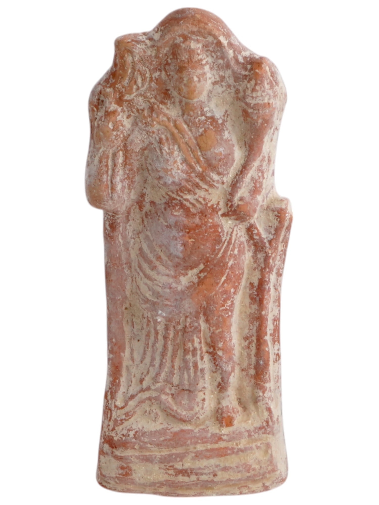ANCIENT ROMAN FORTUNA GODDESS TERRACOTTA FIGURINE (1 of 5)