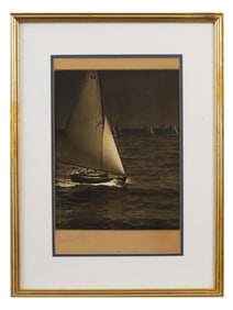 HAROLD HALIDAY COSTAIN AMERICAN SEASCAPE PHOTOGRAPH