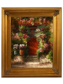 VINTAGE AMERICAN OIL PAINTING BY JAMES TARBELL