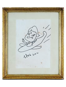 JAPANESE MARKER PAINTING AFTER YOSHIMOTO NARA