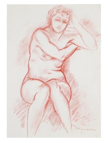 AFTER ANDRE DERAIN FRENCH FEMALE NUDE PAINTING