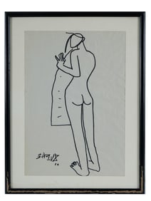 MODERN INDIAN PAINTING IN MAQBOOL FIDA HUSAIN MANNER