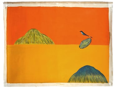 INDIAN OIL PAINTING AFTER JAGDISH SWAMINATHAN