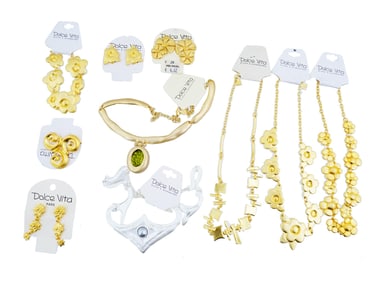 VINTAGE FRENCH JEWELRY SET BY DOLCE VITA