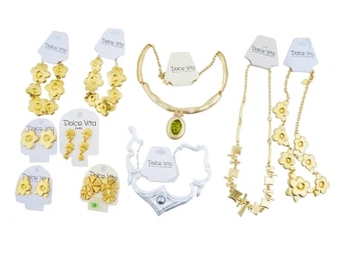 VINTAGE FRENCH JEWELRY SET BY DOLCE VITA