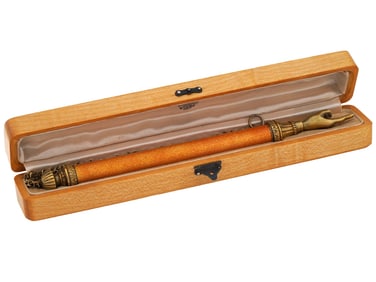 RUSSIAN JUDAICA GILT SILVER ENAMEL TORAH POINTER CHAIN