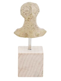 ANCIENT HITTITE TERRACOTTA BUST FIGURINE ASTARTE DEITY