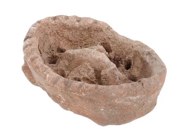 ANCIENT HETTITE CLAY STRAINER 1600 TO 1200BC