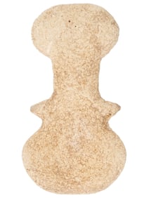 RARE ANCIENT PRE HISTORICAL CARVED STONE GODDESS IDOL