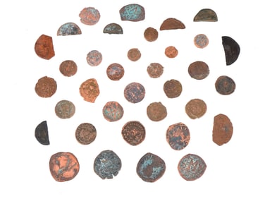 ANCIENT BYZANTINE EASTERN ROMAN EMPIRE NUMMI COINS