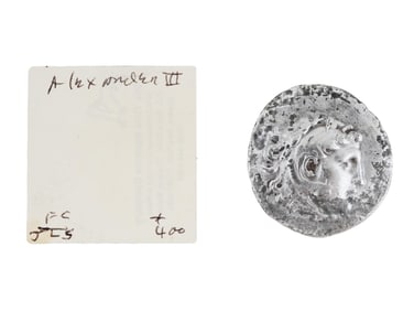 ANCIENT GREEK ALEXANDER THE GREAT COIN 300 TO 200 BC