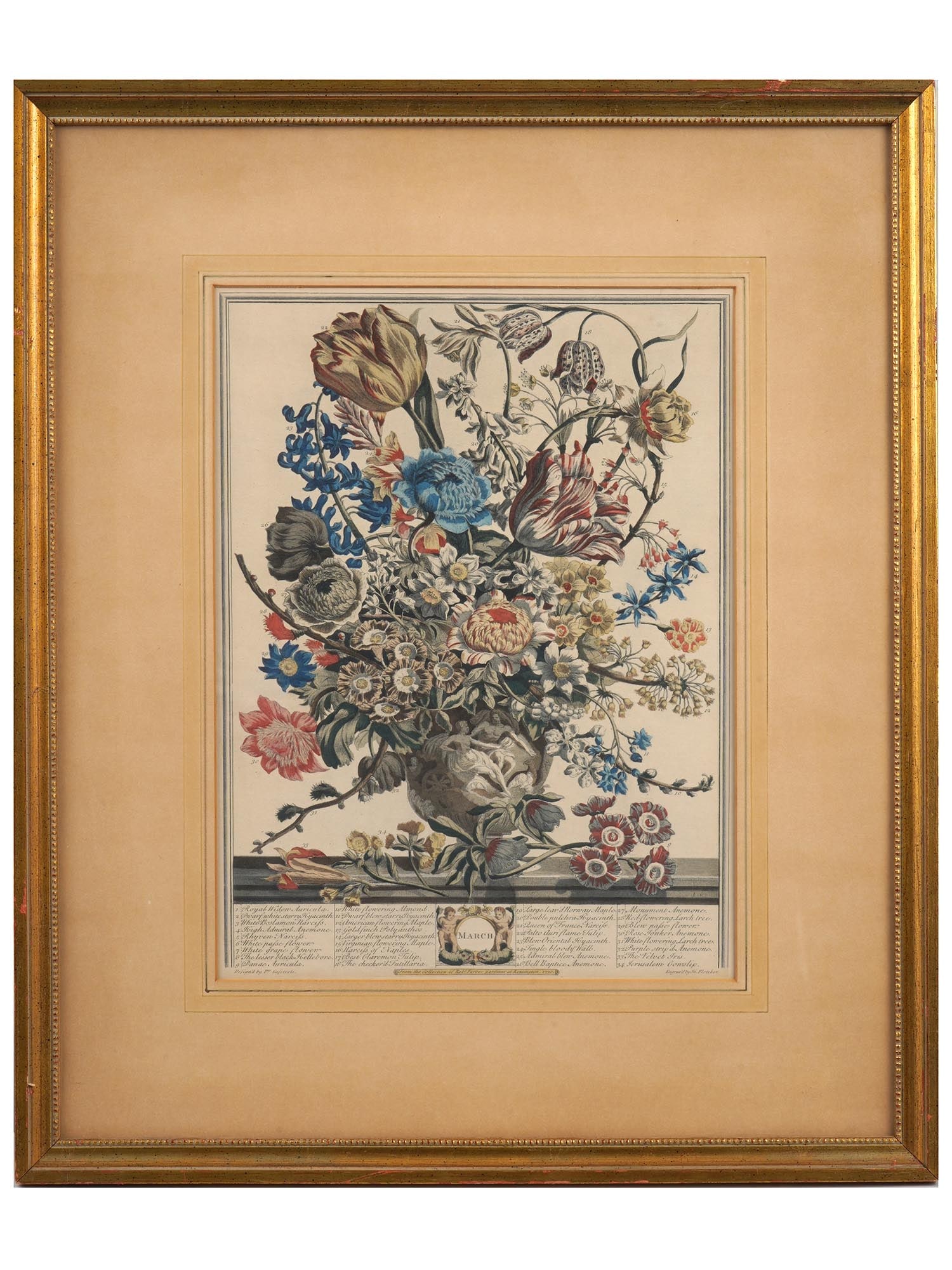 ANTIQUE ENGLISH ENGRAVING MARCH BY HENRY FLETCHER (1 of 6)