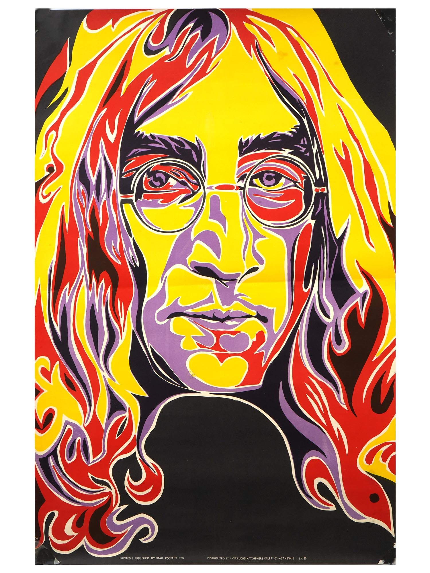 VINTAGE JOHN LENNON WALL PRINT BY STAR POSTER LTD (1 of 7)